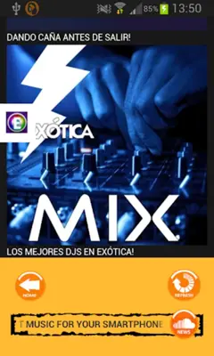 Exótica Radio android App screenshot 10