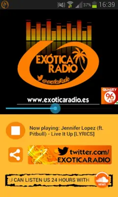 Exótica Radio android App screenshot 12