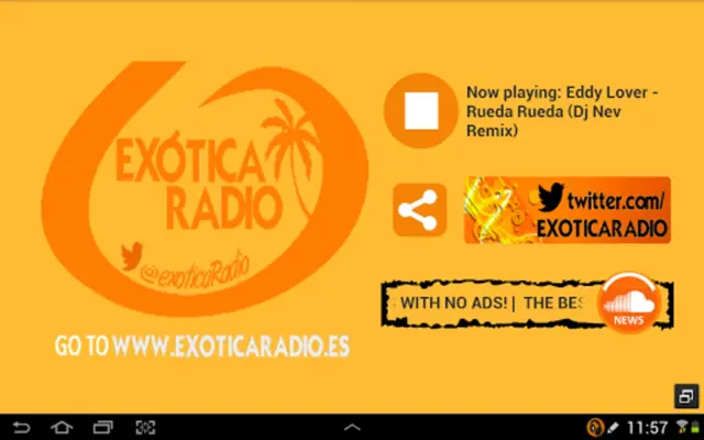 Exótica Radio android App screenshot 5